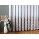 Firana do salonu, sypialni - Beżowa elegancja z frędzlami OSTATNIE SZTUKI